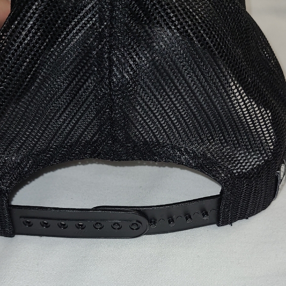 Salty Crew Black and Gold Trucker Cap - Picture 4 of 4